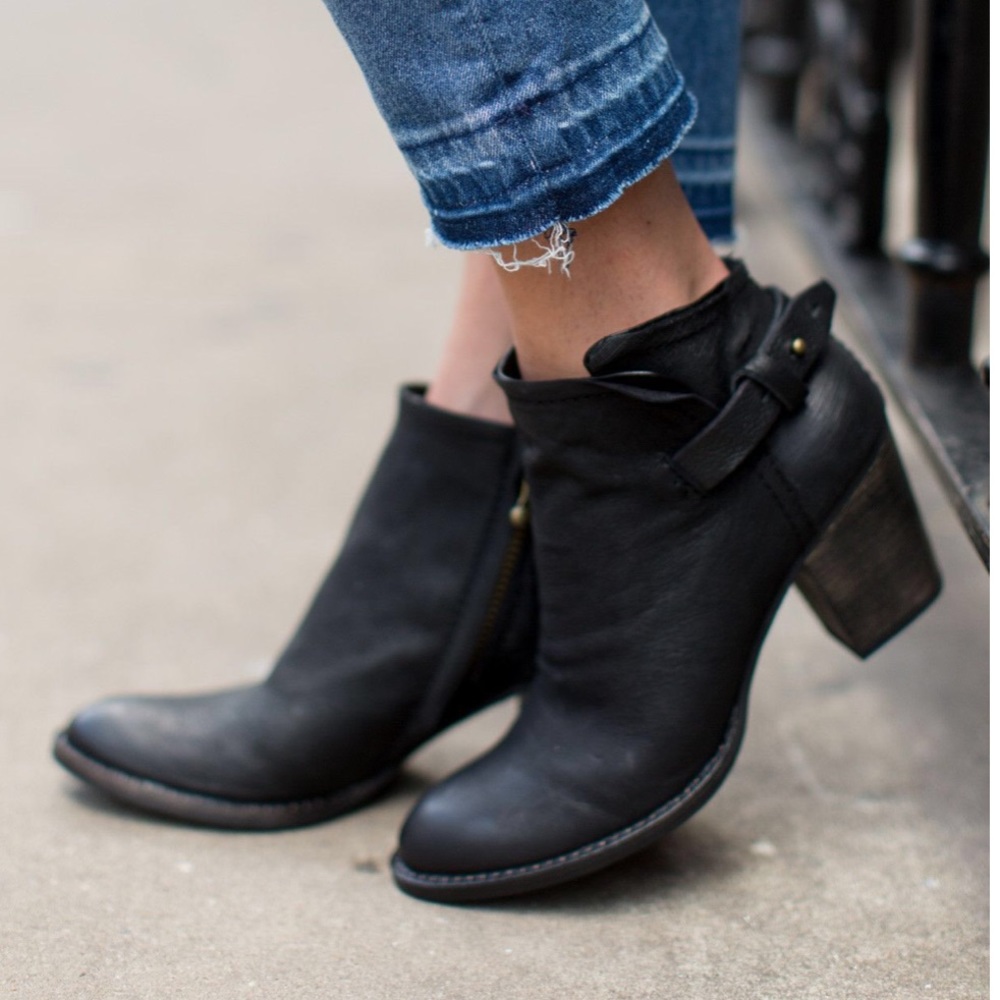 Black booties